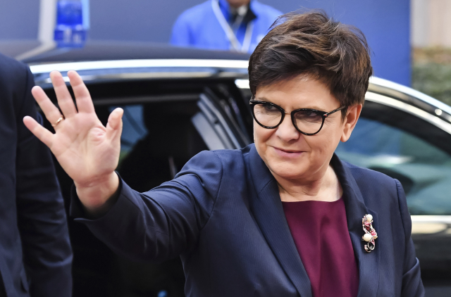 Polská premiérka Beata Szydlová.
