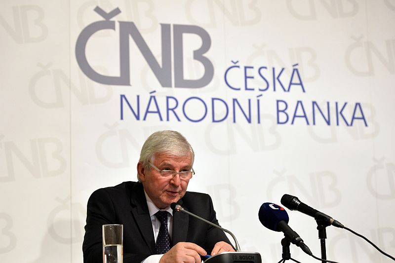 Guvernér České národní banky Jiří Rusnok.