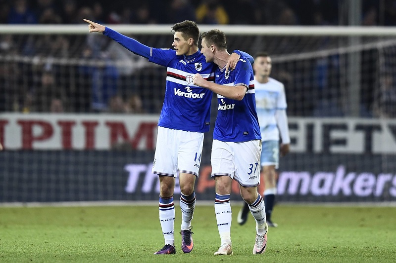 Český reprezentant Patrik Schick se v itálii chytl. Český reprezentant Patrik Schick se v itálii chytl.