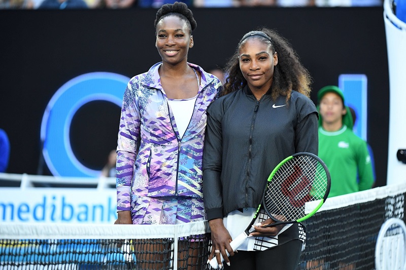 Serena a Venus Williamsovy. Serena a Venus Williamsovy.