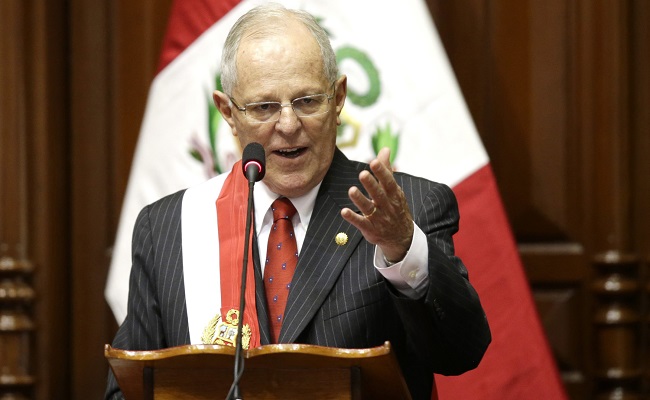 Peruánský prezident Pedro Pablo Kuczynski.
