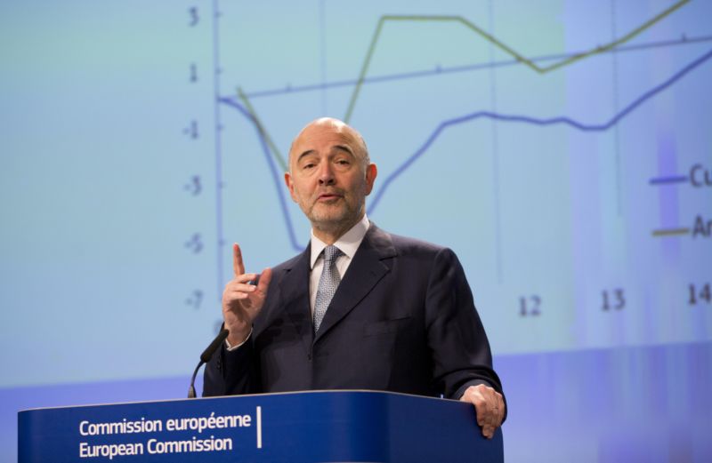  Evropský komisař pro hospodářské a finanční záležitosti Pierre Moscovici.