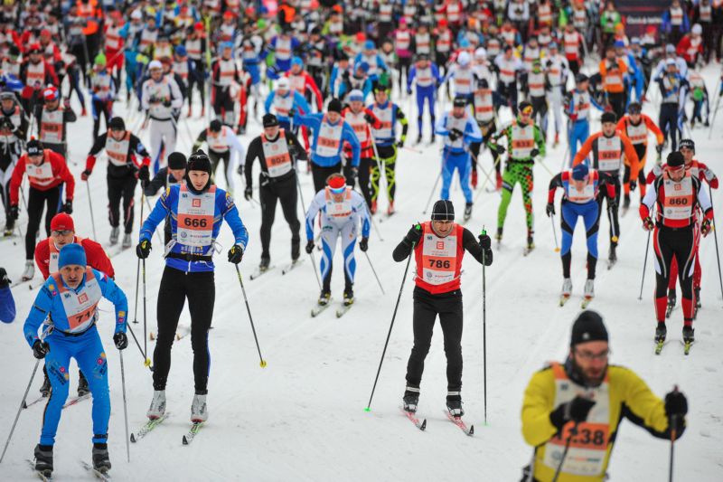 Start Jizerské padesátky v roce 2015.
