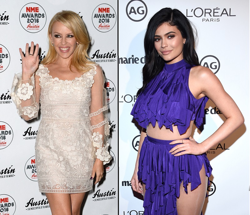 Kylie Minogue a Kylie Jenner. 
