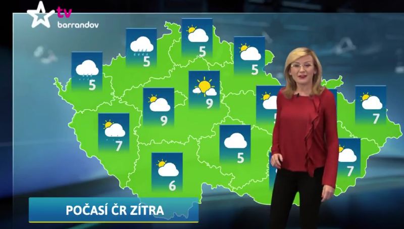 Moderátorka Štěpánka Duchková.