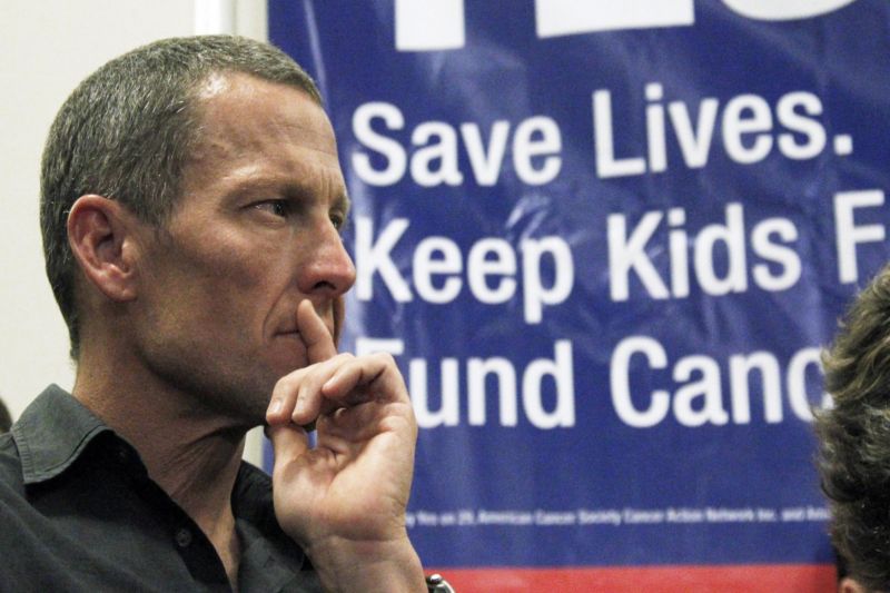 Lance Armstrong.