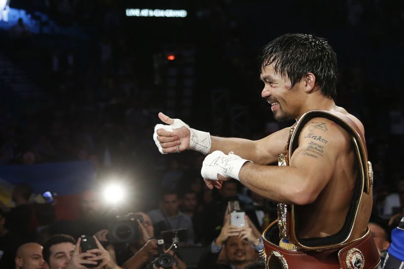 Manny Pacquiao.