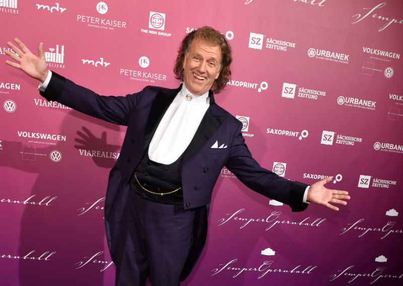 Nizozemský houslista André Rieu.