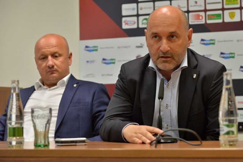 Zástupci Plzně Adolf Šádek a Tomáš Paclík.