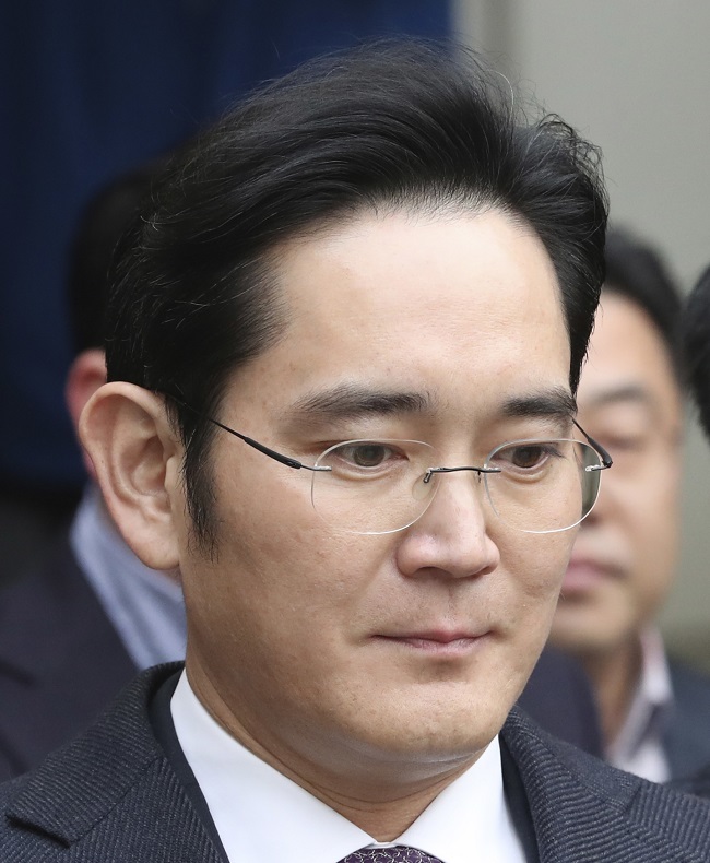 Šéf Samsung Group I Če-jong.