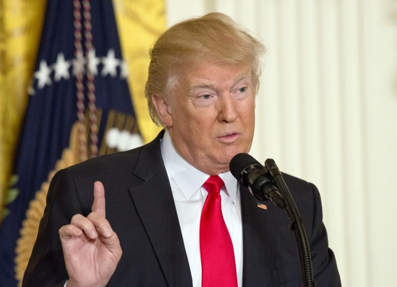 Americký prezident Donald Trump. Americký prezident Donald Trump.