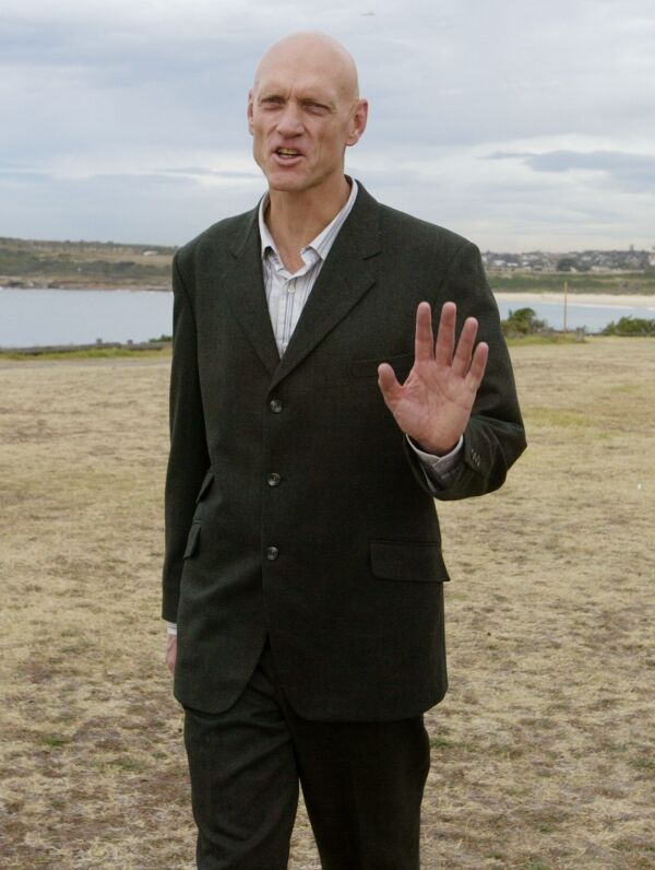 Frontman Peter Garrett.