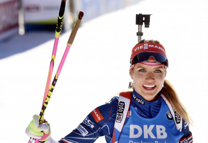Gabriela Koukalová se už stala námětem písně.