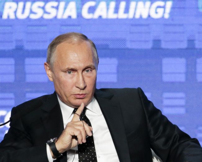 Vladimir Putin. 