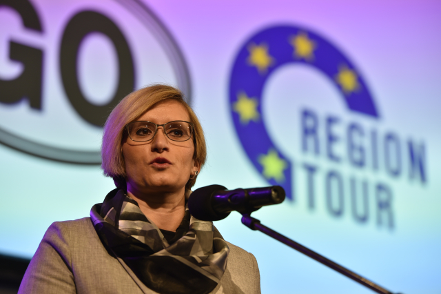 Ministryně pro místní rozvoj Karla Šlechtová.
