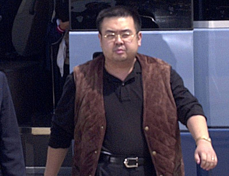 Kim Čong-nam , zavražděný bratr  Kim Čong-una.