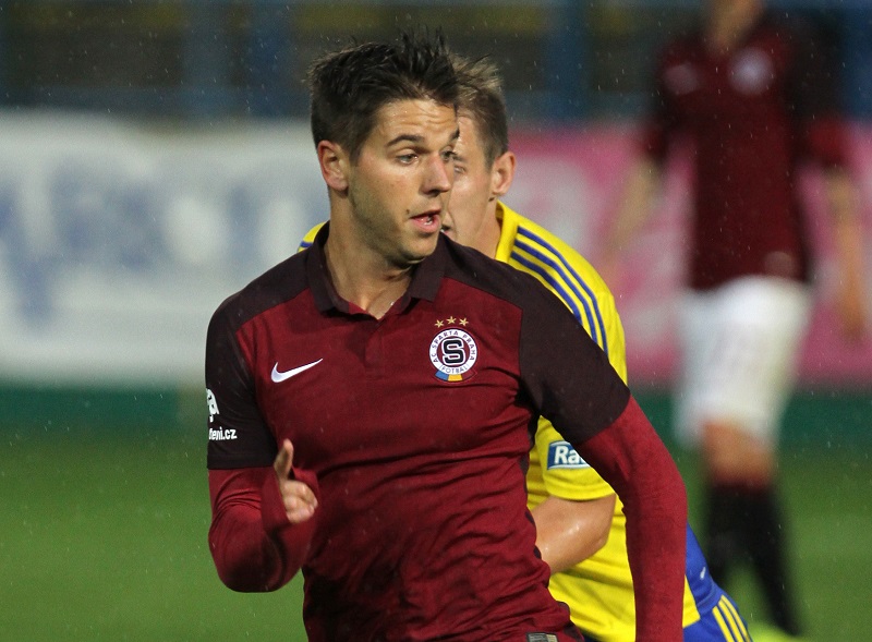 Fotbalista Sparty Praha Aleš Čermák.