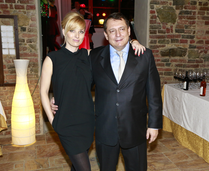 Jiří Paroubek s druhou manželkou Petrou.