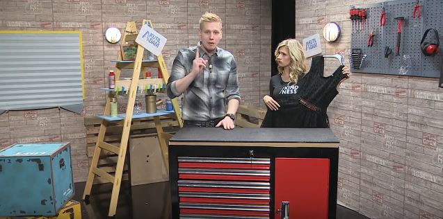 Barrandovští kutilové Adam a Lucie přinášejí další skvělou vychytávku. Barrandovští kutilové Adam a Lucie přinášejí další skvělou vychytávku.