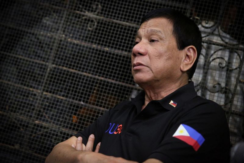 Filipínský prezident Rodrigo Duterte.