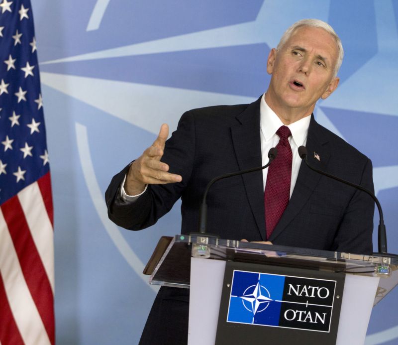 Americký viceprezident Mike Pence.