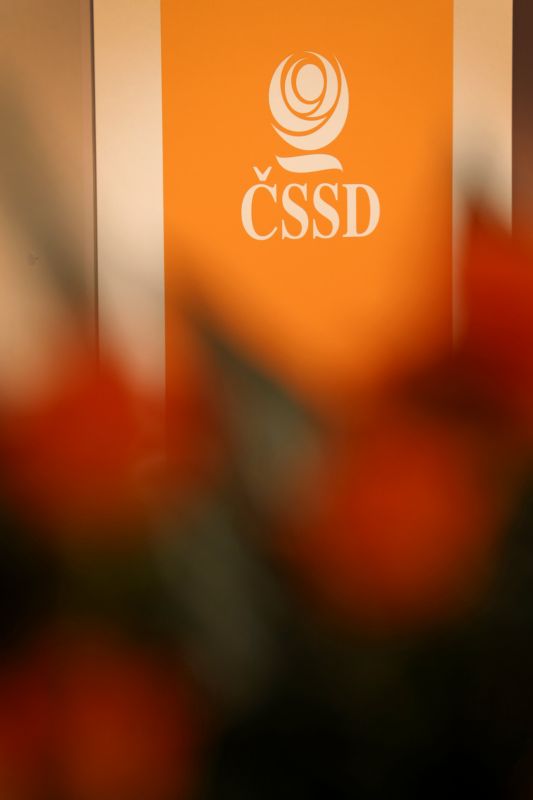 Logo ČSSD.