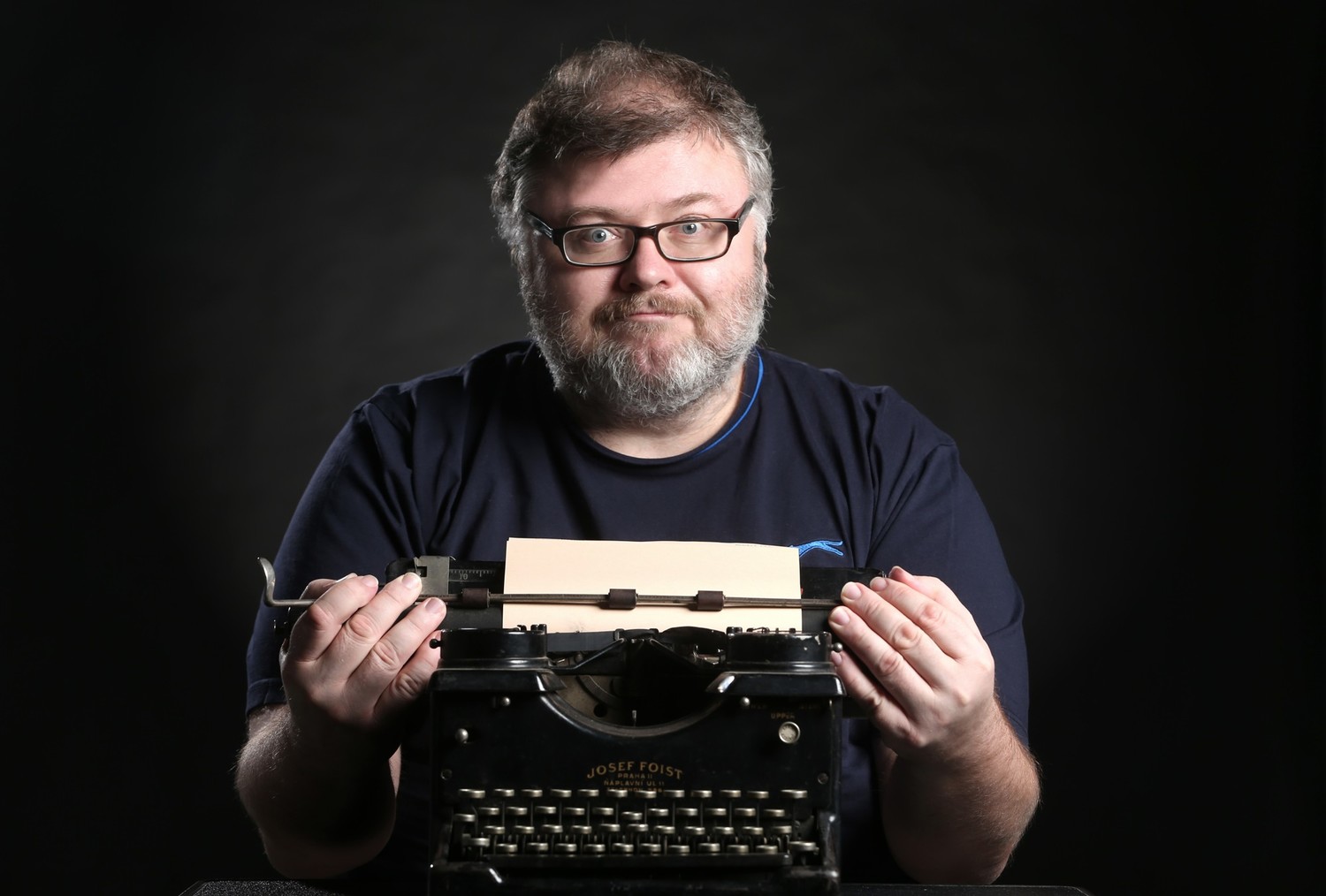 Petr Stančík, spisovatel a reklamní textař v jedné osobě.