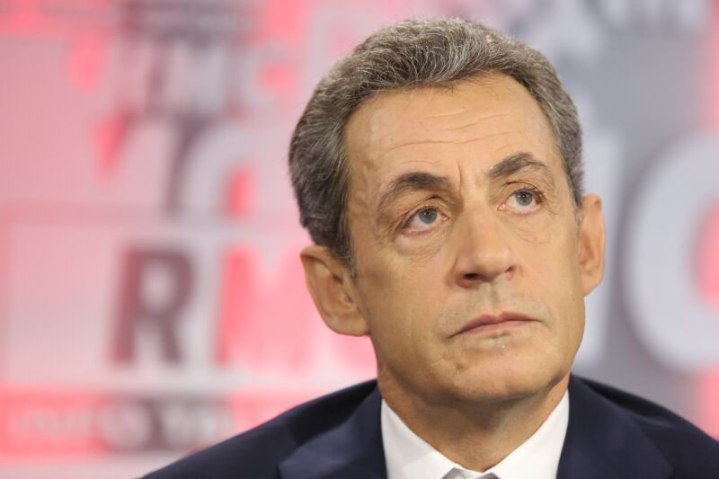 Bývalý francouzský prezident Nicolas Sarkozy. Bývalý francouzský prezident Nicolas Sarkozy.