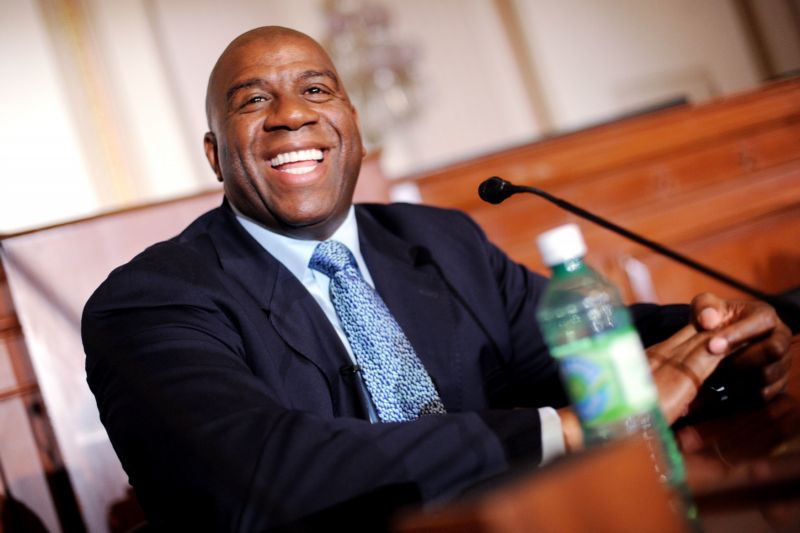 Slavný Magic Johnson.