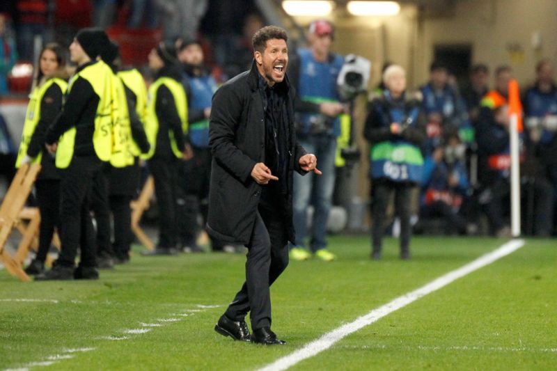 Diego Simeone je známý svým bouřlivým vystupováním.