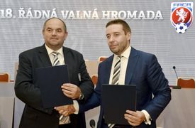 Dušan Svoboda s Miroslavem Peltou.