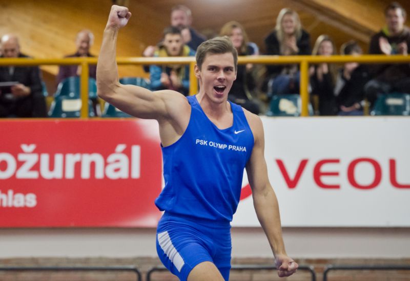 Český desetibojař Adam Sebastian Helcelet.