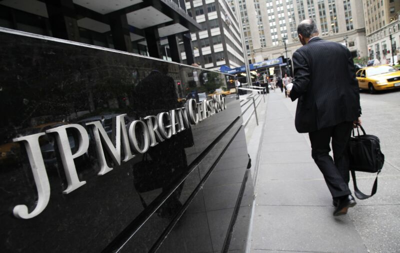 Americká banka JPMorgan.