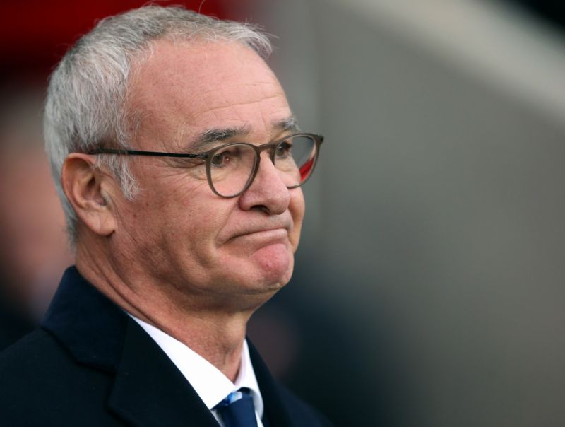 Italský trenér Claudio Ranieri. Italský trenér Claudio Ranieri.