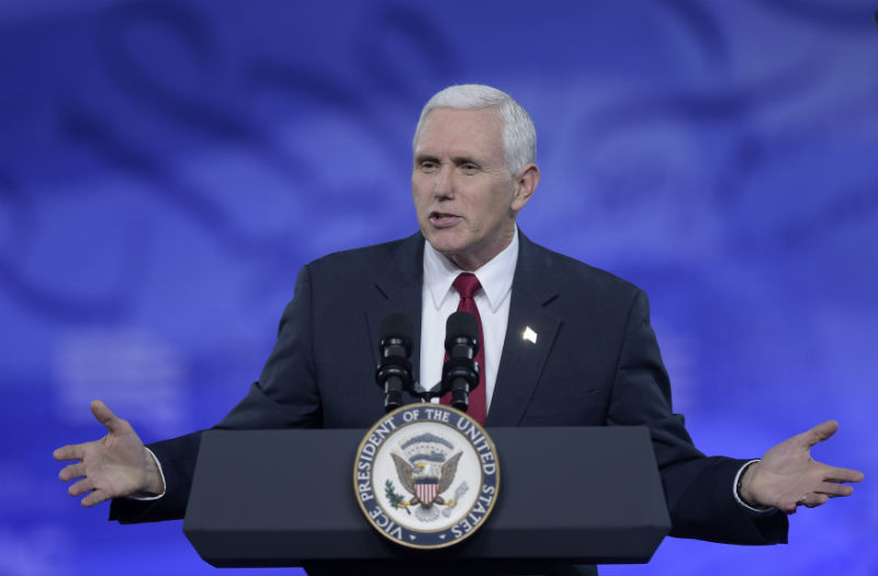 Americký viceprezident Mike Pence.