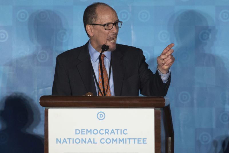 Nový předseda Demokratické strany Tom Perez.