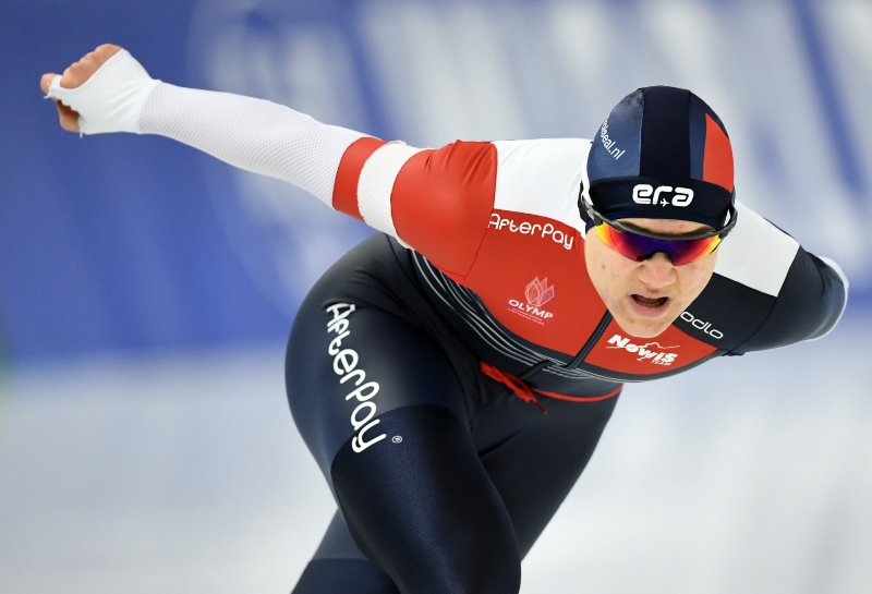Rychlobruslařka Karolína Erbanová.