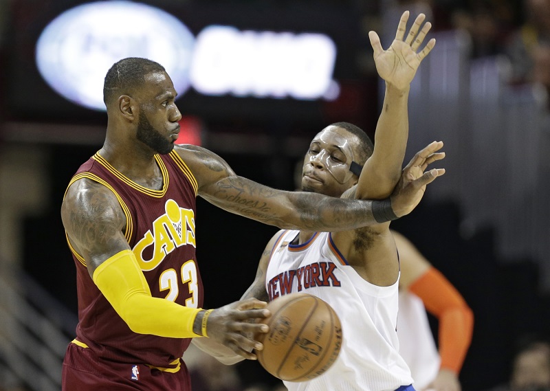 Americký basketbalista LeBron James.