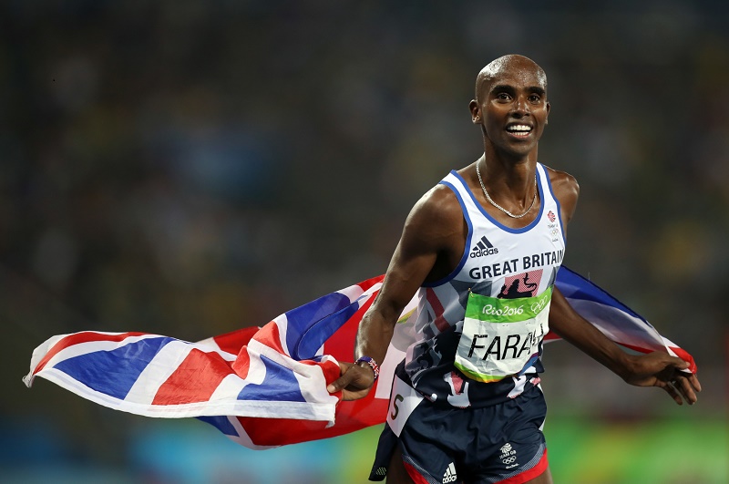 Mo Farah.