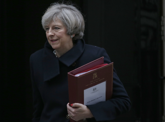 Britská premiérka Theresa Mayová.
