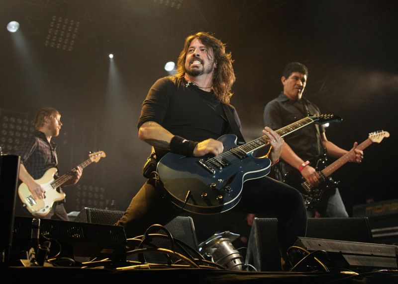 Kapela Foo Fighters.