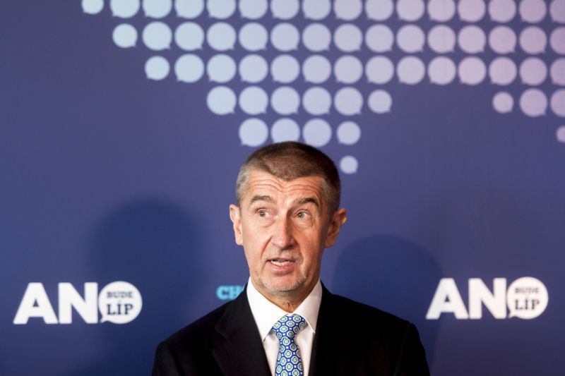 Předseda hnutí ANO Andrej Babiš. 