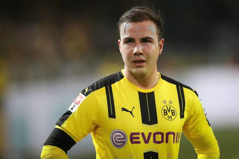 Německý fotbalista Mario Götze.