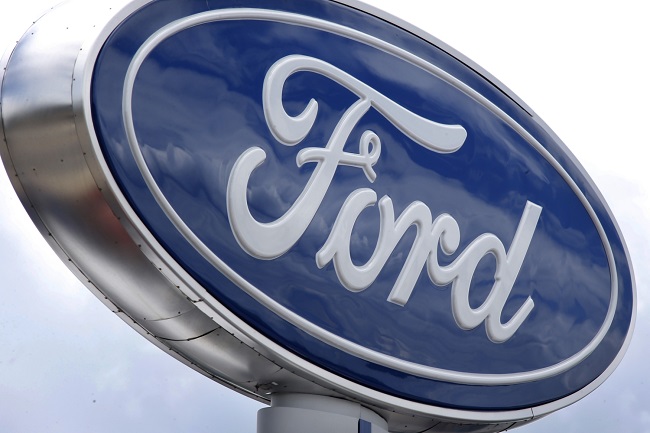 Logo automobilky Ford. 