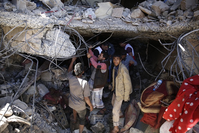 Humanitární pomoc potřebuje 19 z 26 milionů jemenských občanů.