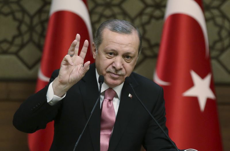 Turecký prezident Recep Tayyip Erdoğan.