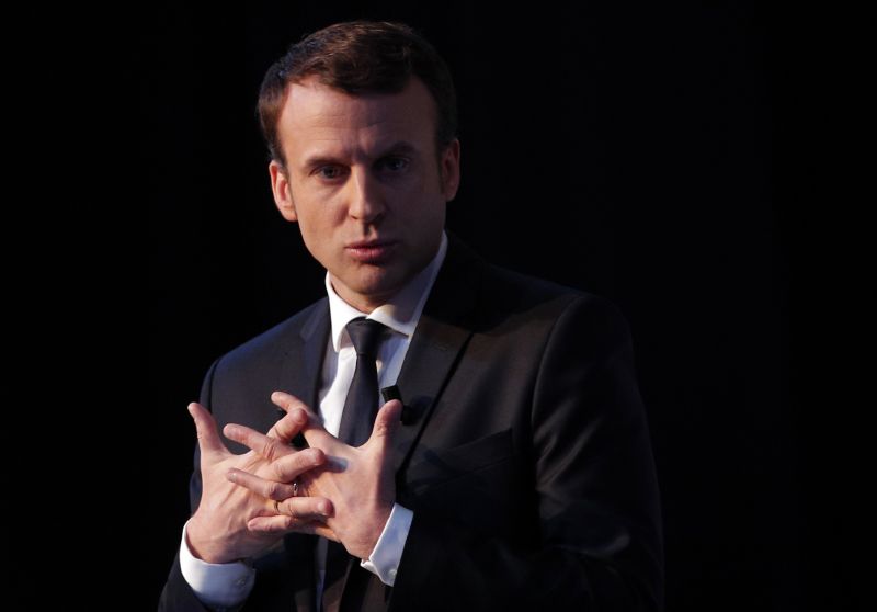 Emmanuel Macron.