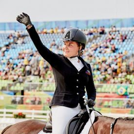 Anastasja Vištalová na paralympiádě v Rio de Janeiru.