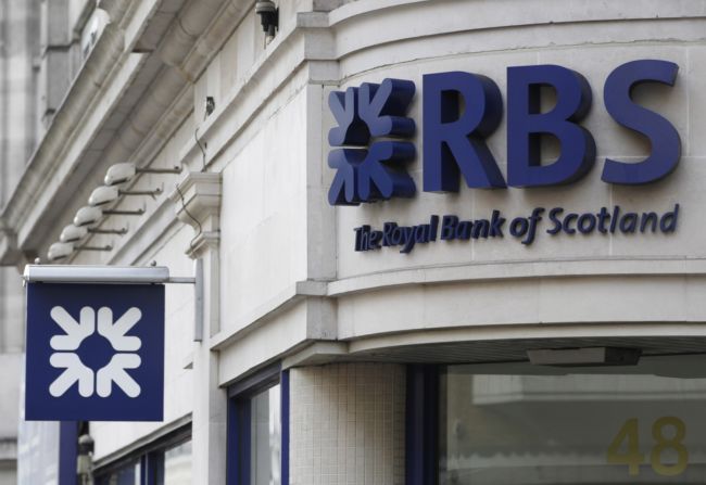 Budova Royal Bank of Scotland.