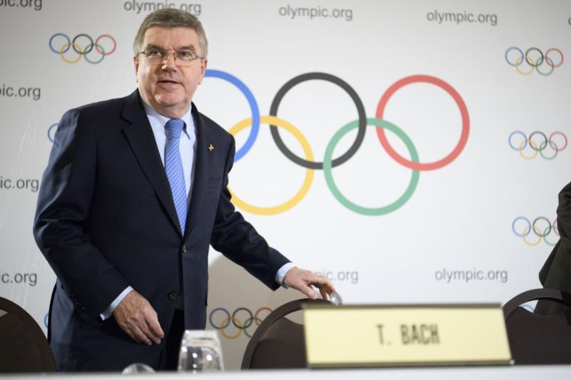 Předseda MOV Thomas Bach.